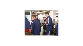 Slovenská reprezentácia odletela so Skopje