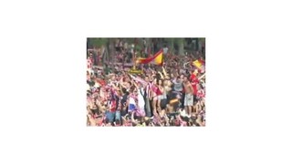 Tisíce fanúšikov Atletica Madrid prišli pozdraviť svojich hrdinov