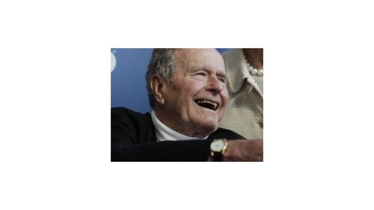 George Bush starší opustil nemocnicu