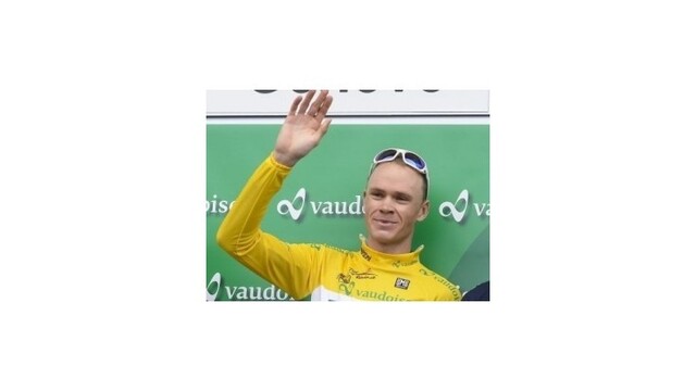 Froome sa teší z víťazstva na Criterium du Dauphine