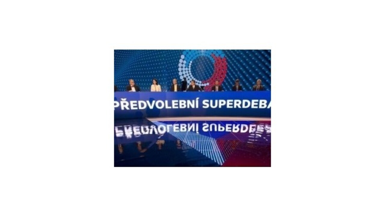 Na predvolebnej debate v ČT sa zišli lídri 9 subjektov