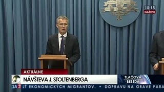 TB M. Glváča a generálneho tajomníka NATO J. Stoltenberga