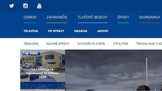 TA3 má nový web s responzívnym dizajnom a novými prvkami