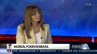HOSŤ V ŠTÚDIU: I. Fašiangová o muzikále Pokrvní bratia