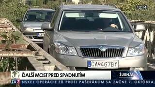 Na severe uzavrú ďalší most, Čadca sa pripravuje na mimoriadnu situáciu