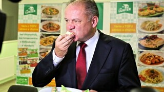 Kiska si pochutil na nátierke, podporil jej neprávom obvineného výrobcu
