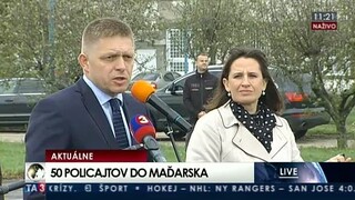 TB R. Fica a R. Kaliňáka k vyslaniu policajtov na maďarsko-srbské hranice