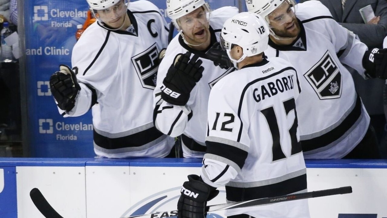 Gáborík prispel gólom k triumfu LA Kings a stal sa prvou hviezdou