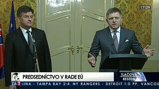 TB R. Fica a M. Lajčáka o predsedníctve v Rade Európskej únie