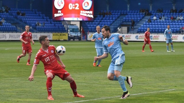 Futbalisti Slovana potvrdili úlohu favorita, zdolali Senicu