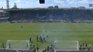 Belgičanov na prvom tréningu v Bordeaux privítala bubnová šou