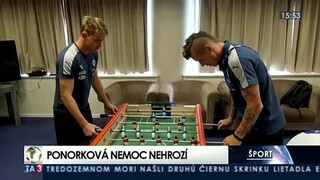 Slovenskí futbalisti sa vyhýbajú "ponorke" aj s pomocou zábaviek