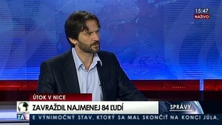 HOSŤ V ŠTÚDIU: R. Kaliňák po útoku v Nice