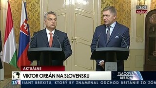 TB R. Fica a V. Orbána po spoločnom stretnutí