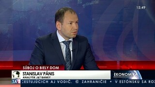 HOSŤ V ŠTÚDIU: S. Pánis o finančných trhoch a amerických voľbách
