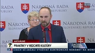 TB: J. Viskupič, D Nehéziová a J. Mičovský o praktikách v rezorte kultúry