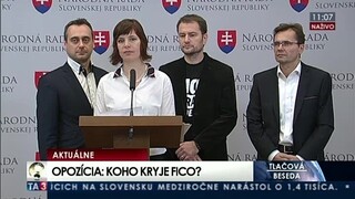 TB OĽaNO-NOVA a SAS o tom, koho údajne kryje predseda vlády