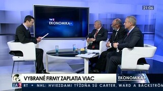Ekonomika+ o zmenách v odvodoch pre vybrané firmy
