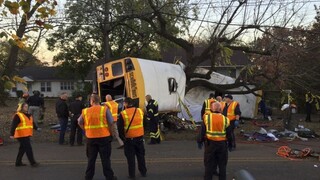Pri nehode autobusu v USA zahynulo najmenej šesť detí