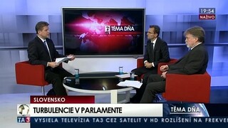 Turbulencie v NR SR / Hazard – áno, či nie? / Zmeny v administratíve Donalda Trumpa