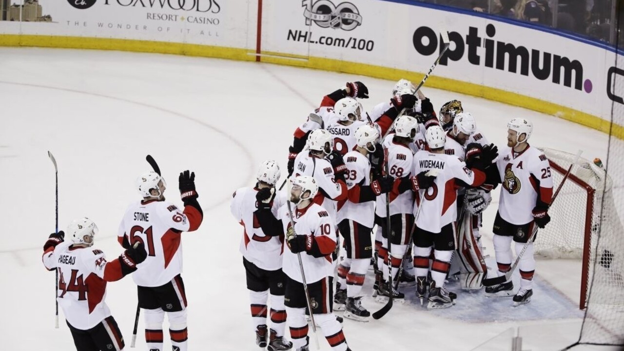 Ottawa zdolala NY Rangers a po desaťročí si zahrá konferenčné finále