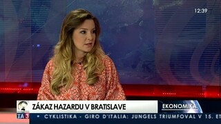 HOSŤ V ŠTÚDIU: D. Lukáčová o zákaze hazardu v Bratislave