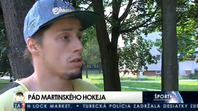 HOSŤ V ŠTÚDIU: J. Markovič o páde martinského hokeja