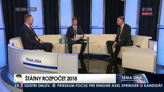 Štátny rozpočet 2018