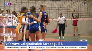 Bratislavský Strabag daroval Slovinkám iba úvodný set