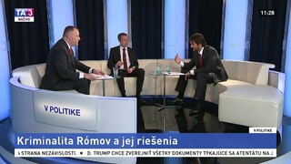 Kriminalita Rómov a jej riešenia / Problémy s elektronickým podpisom / Krajské voľby a (ne)záujem voliča / "Horiace" Katalánsko