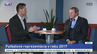 Rozhovor s J. Kozákom o futbalovej reprezentácii v roku 2017
