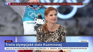 ŠTÚDIO TA3: M. Halinárová o úspechu Anastasie Kuzminovej