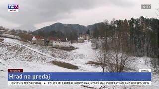 Historický hrad sa nepodarilo zachrániť, teraz je na predaj