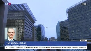 I. Štefanec o príchode kontrolnej misie Európskeho parlamentu na Slovensko