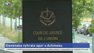 Spor s Achmeou vyhralo Slovensko, zrejme nebude platiť