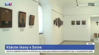 V Snine vystavujú unikátne ikony, niektoré sú zo 16. storočia