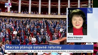 A. Vrbovská o Macronovych ústavných zmenách