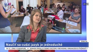 ŠTÚDIO TA3: Jazyková mentorka L. Machová o výučbe cudzích jazykov