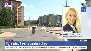 K. Cimborová o výjazdovom rokovaní vlády v Medzilaborciach