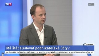 HOSŤ V ŠTÚDIU: T. Gregor o kontrole podnikateľských účtov