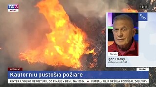 I. Teleky o požiaroch v Kalifornii a voľbách v Ohiu