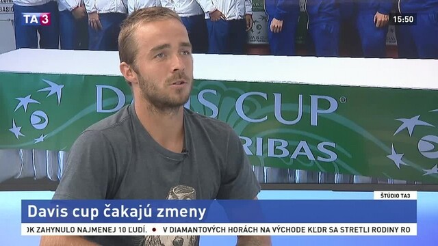 ŠTÚDIO TA3: A. Martin o zmenách v Davis cupe