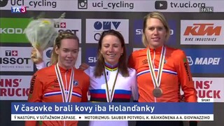 V časovke brali kovy Holanďanky, najrýchlejšia bola Vleutenová