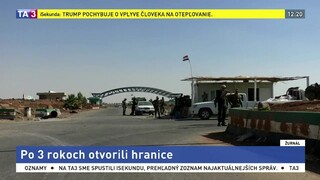 Povstalecké jednotky sú preč, po rokoch opäť otvorili hranice