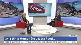 ŠTÚDIO TA3: V. Launer o Memoriáli Jozefa Psotku