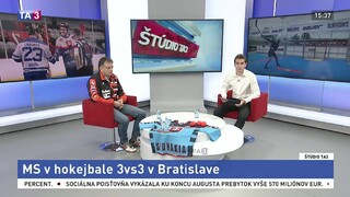 ŠTÚDIO TA3: J. Melíšek o majstrovstvách sveta v hokejbale 3vs3