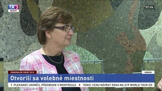 E. Chmelová o komunálnych voľbách