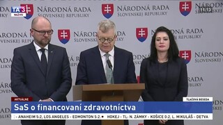 TB predstaviteľov SaS o financovaní zdravotníctva