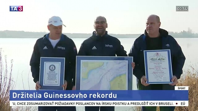 Trénujú aj v teplotách pod nulou. Naši diaľkoví plavci sú rekordéri