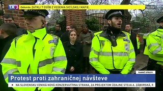 Oxford má za sebou protestný deň, ľuďom sa nepáčila zahraničná návšteva